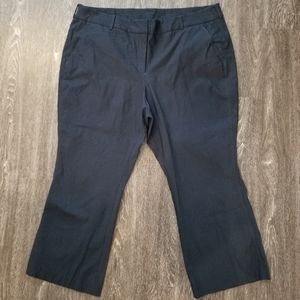 Lane bryant black slacks shop